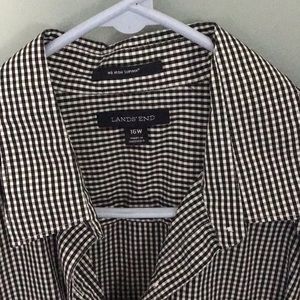 Womens lands end tunic blouse